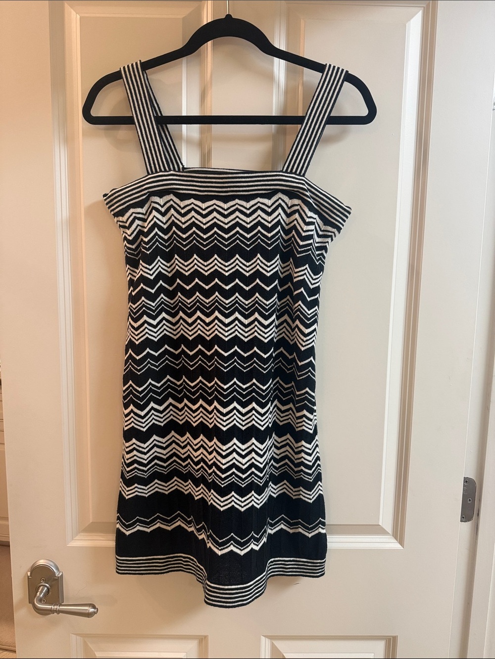 Missoni for Target Black & White Zigzag Knit Mini Dress